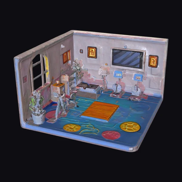 Cozy Home Gym Interior