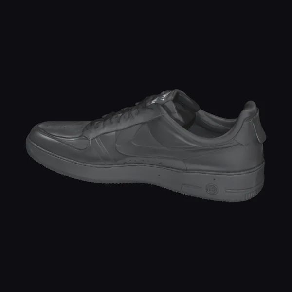 Black Air Sports Shoe