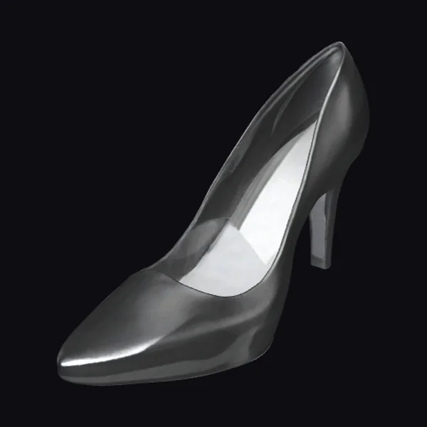 Black Stiletto Heel