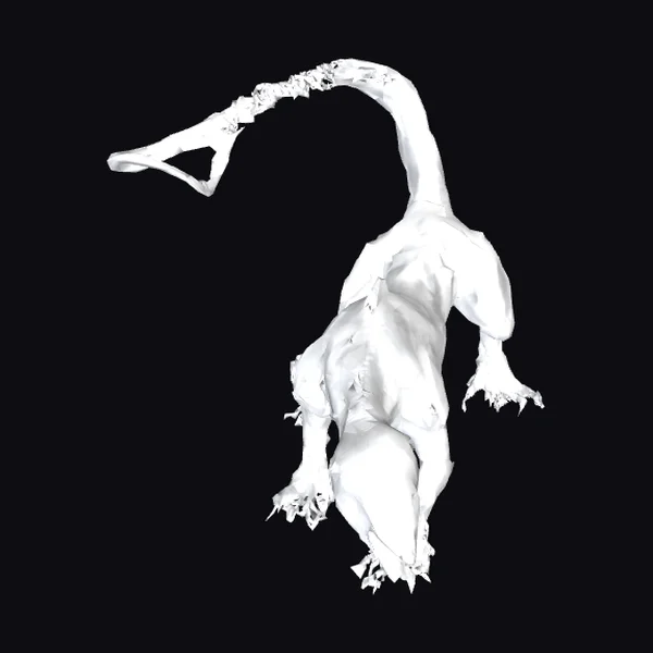 Zombie Dinosaur Sketch