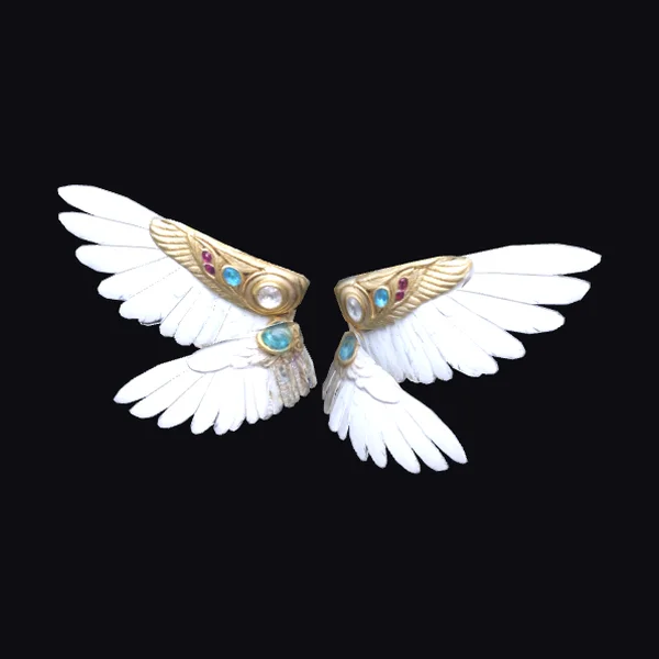 Golden Wing Brooch