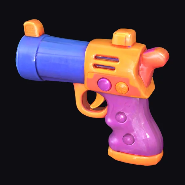 Colorful Toy Blaster Gun