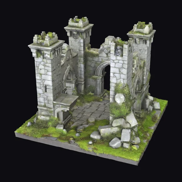 Ruined Castle Gate