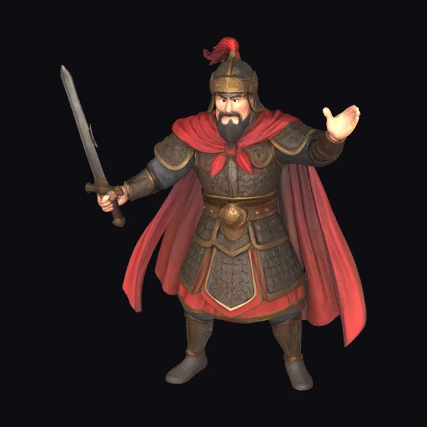 Ancient Warrior with Sword