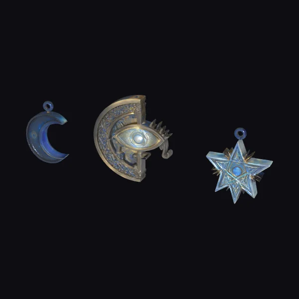 Celestial Balance Pendants