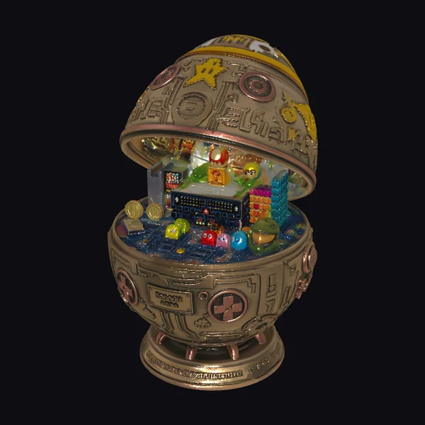 Steampunk Gaming Easter Egg