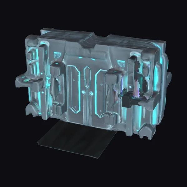 Futuristic Blast Door Vault