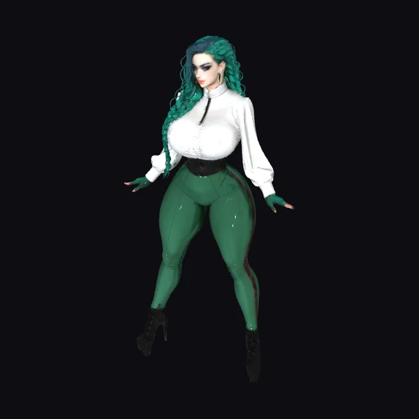 Emerald Green Fashionista
