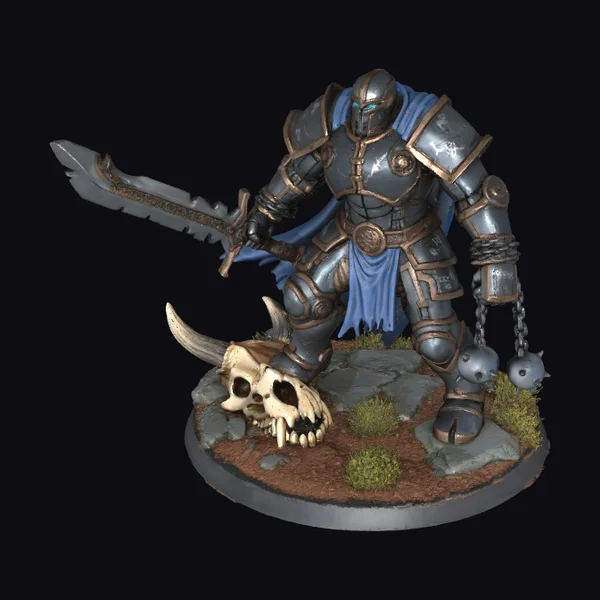 Armored Warrior with Sword