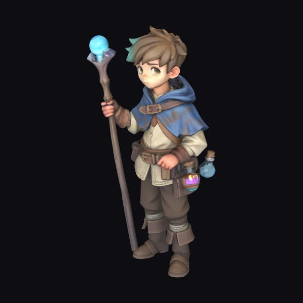 Young Apprentice Mage