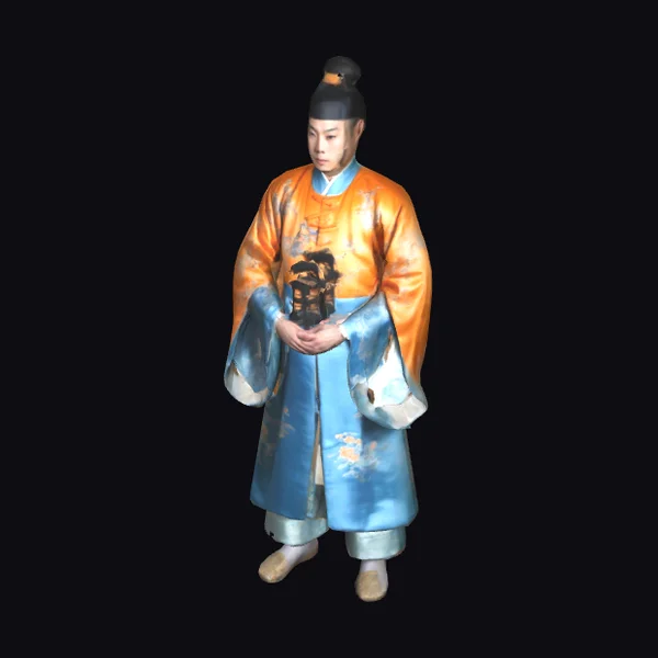 Young Mandarin in Ming Robe