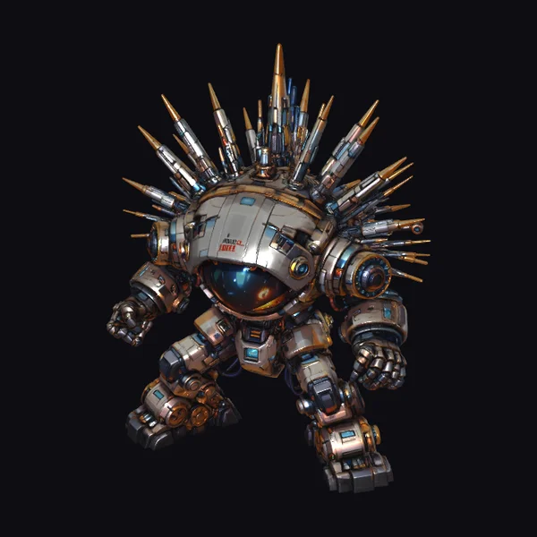 Armored Robot Soldier