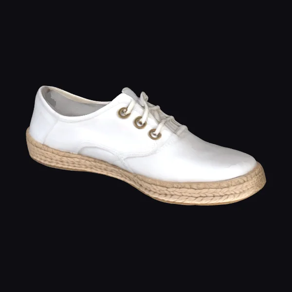 White Espadrille Sneaker