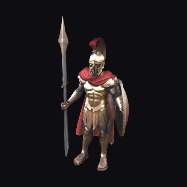 Ancient Spartan Warrior