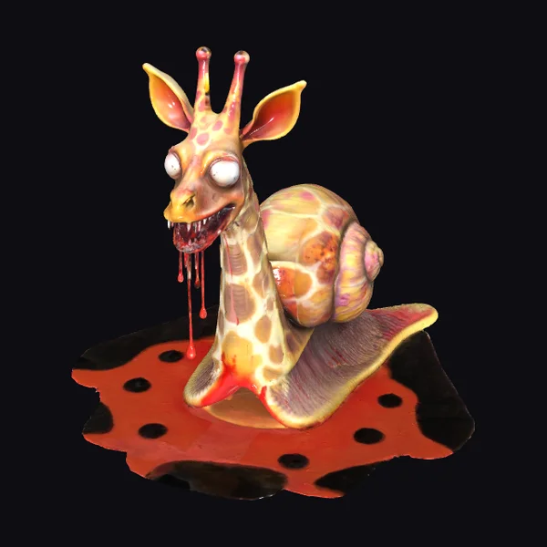 Zombie Snail Giraffe Hybrid
