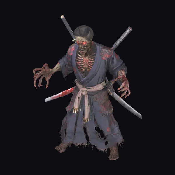 Zombie Samurai Warrior