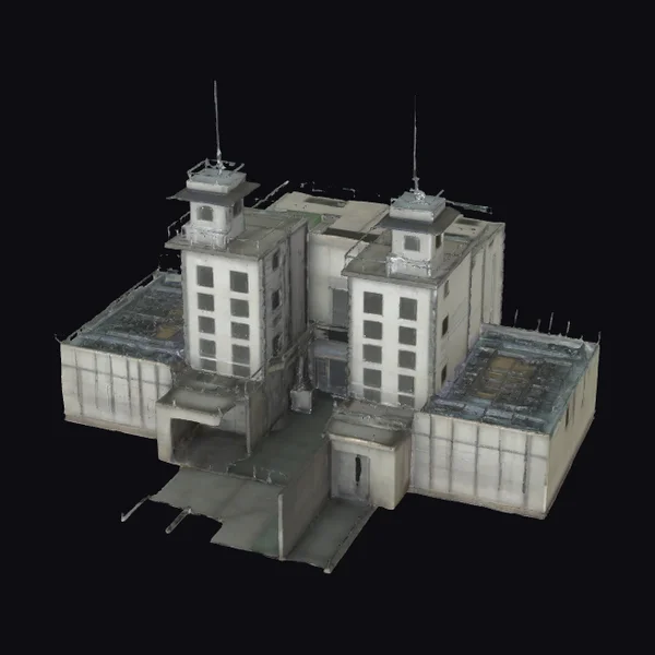 Abandoned Prison Structure