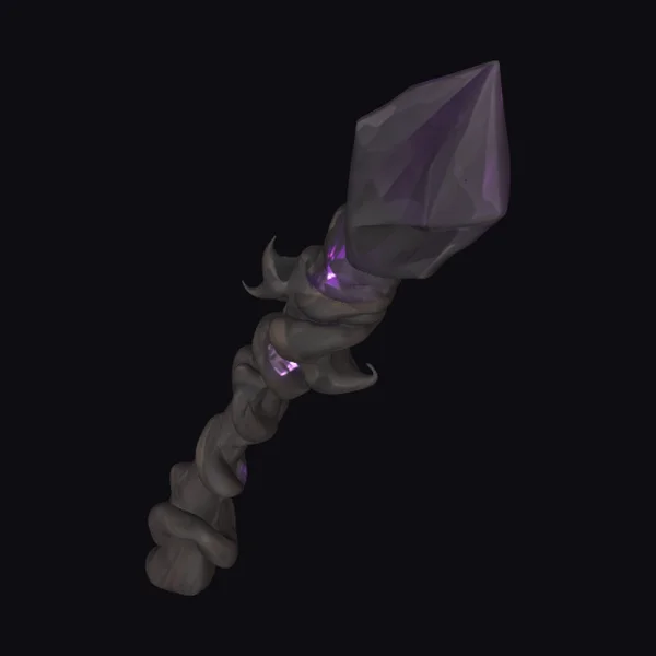 Amethyst Crystal Staff