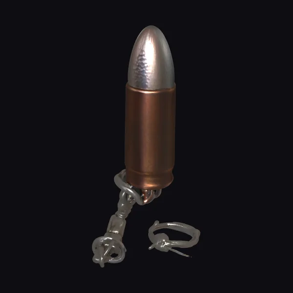 Bullet Pendant Charm