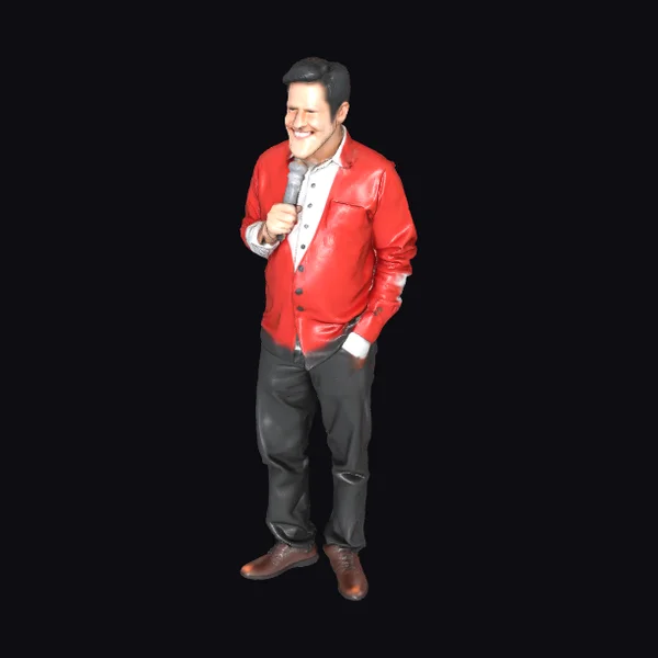 American Comedian Portrait