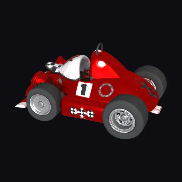 Red Racing Car