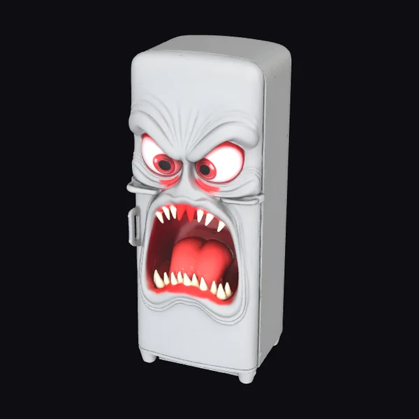 Angry Fridge Monster