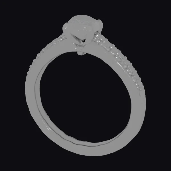 Elegant Diamond Solitaire Ring