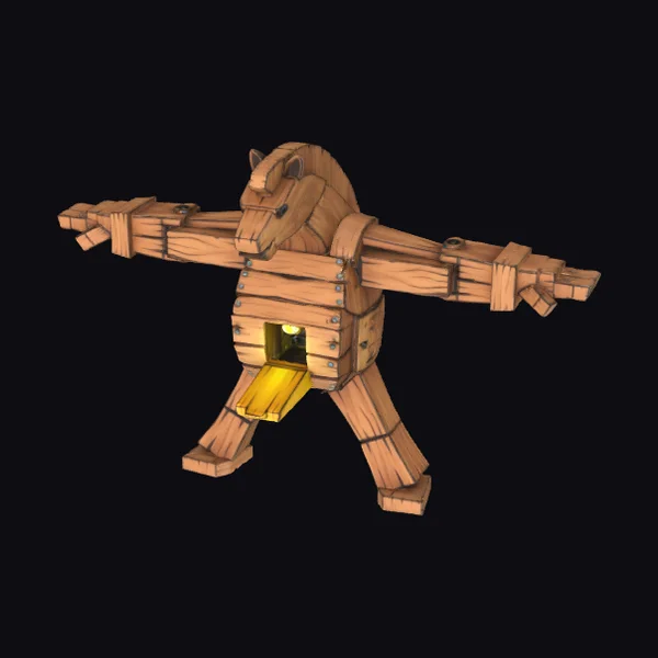 Wooden Trojan Horse