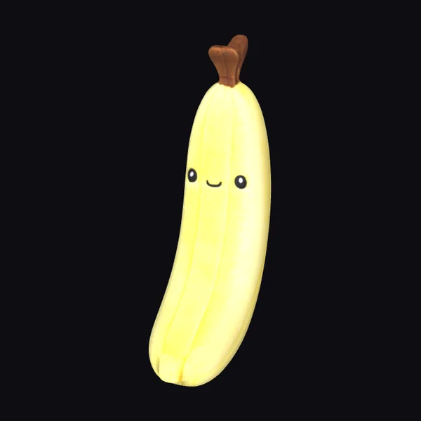 Smiling Banana Plushie