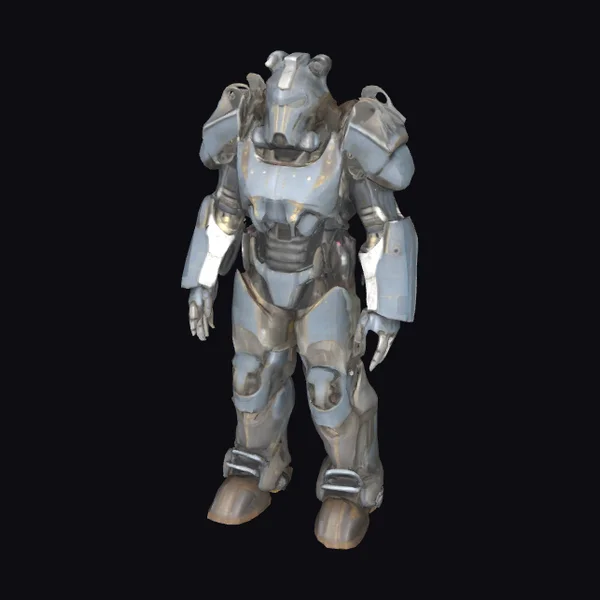 Weathered Power Armor Suit