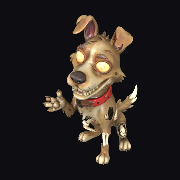 Zombie Dog Cartoon