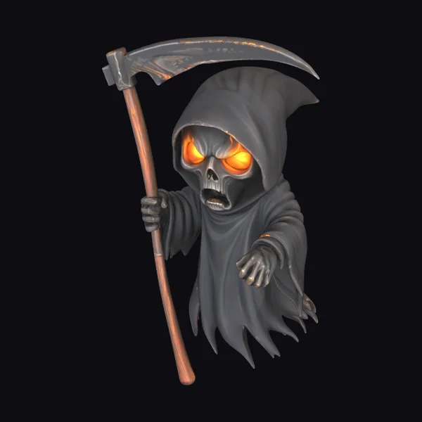 Angry Grim Reaper Scythe