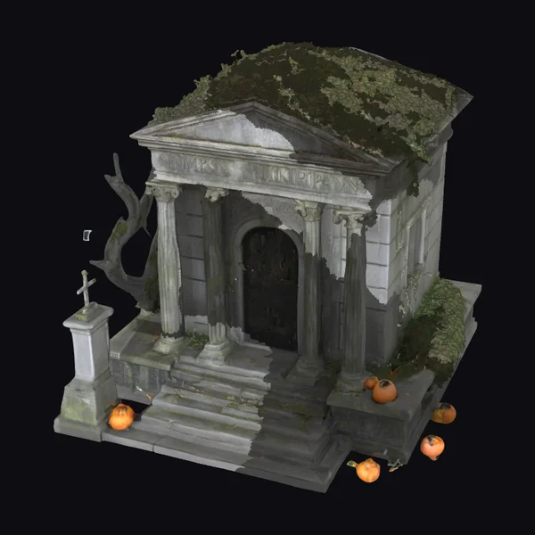 Haunted Crypt Entrance