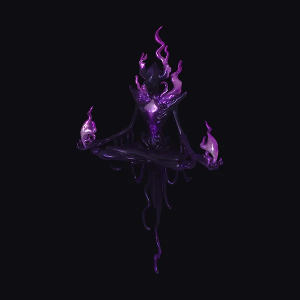 Purple Ethereal Void Creature