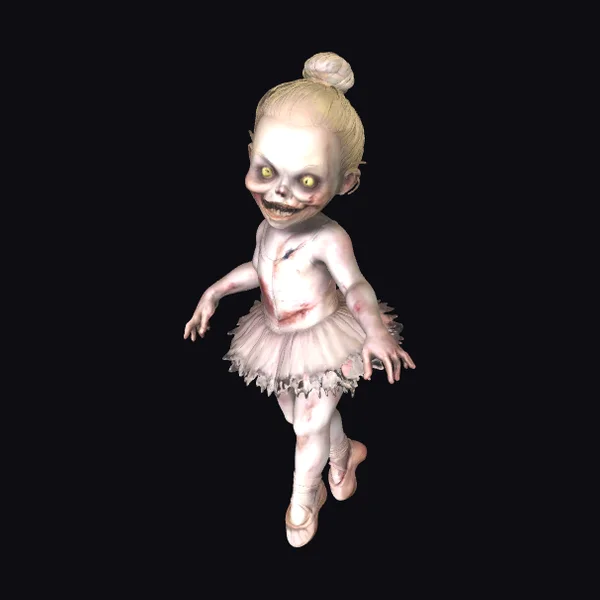 Zombie Ballerina Girl