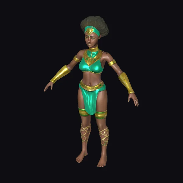 Warrior Queen Statue