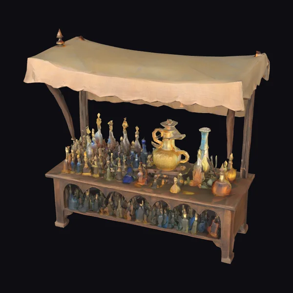 Perfume Bazaar Display