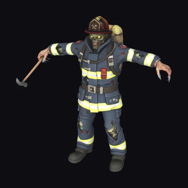 Zombie Firefighter Uniform