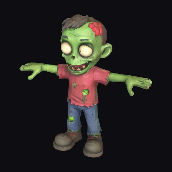 Zombie Young Boy