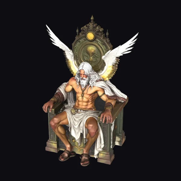 Zeus on Throne