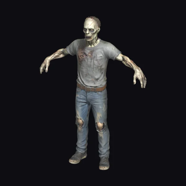 Zombie in Casual Clothes