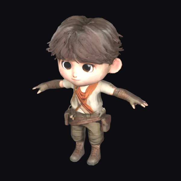 Young Adventurer Boy