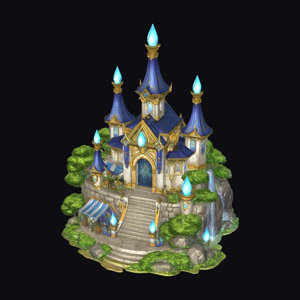 Azure Crystal Castle
