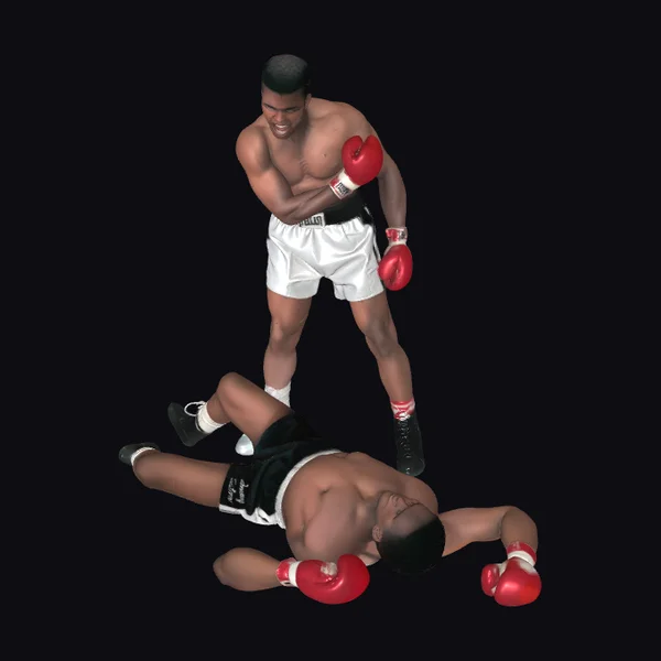 Boxers in Intense Match