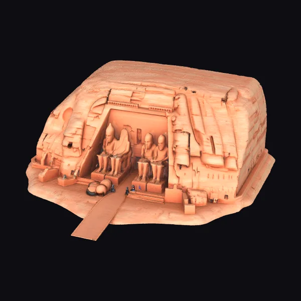 Ancient Egyptian Temple Ruins