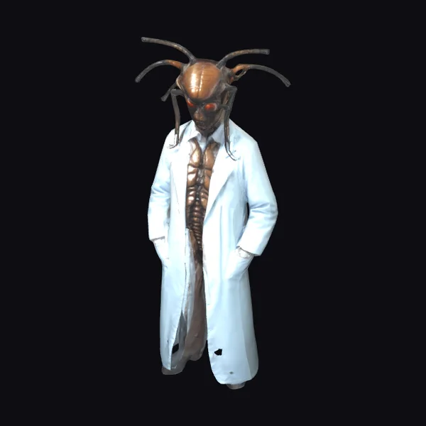 Insectoid Doctor Full Body