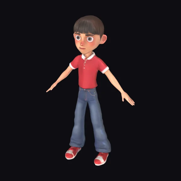 Cartoon Boy Character