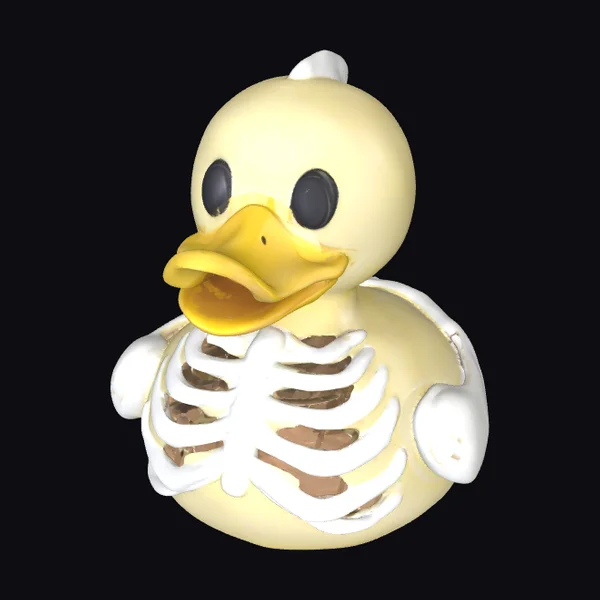 Skeleton Rubber Duck