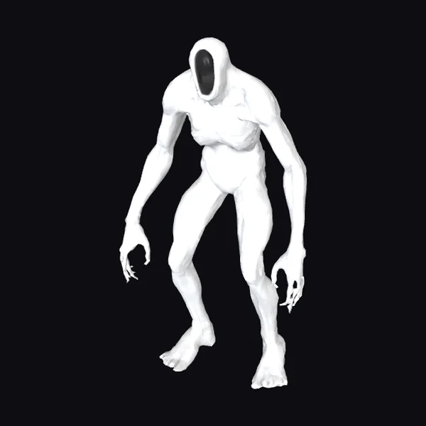Humanoid Shadow Figure