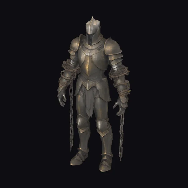 Armored Knight with Chains